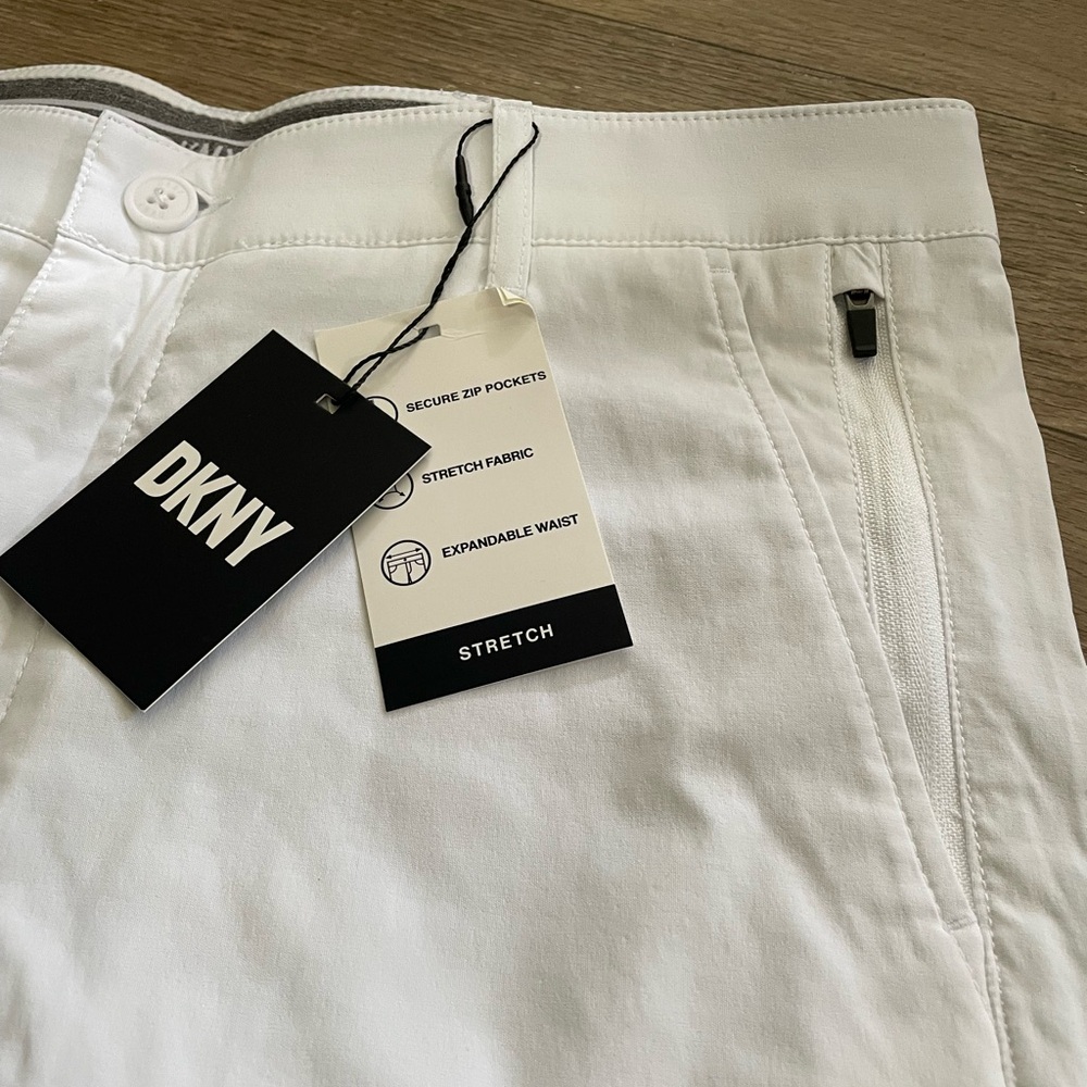 DKNY Ivory Stretch Trousers